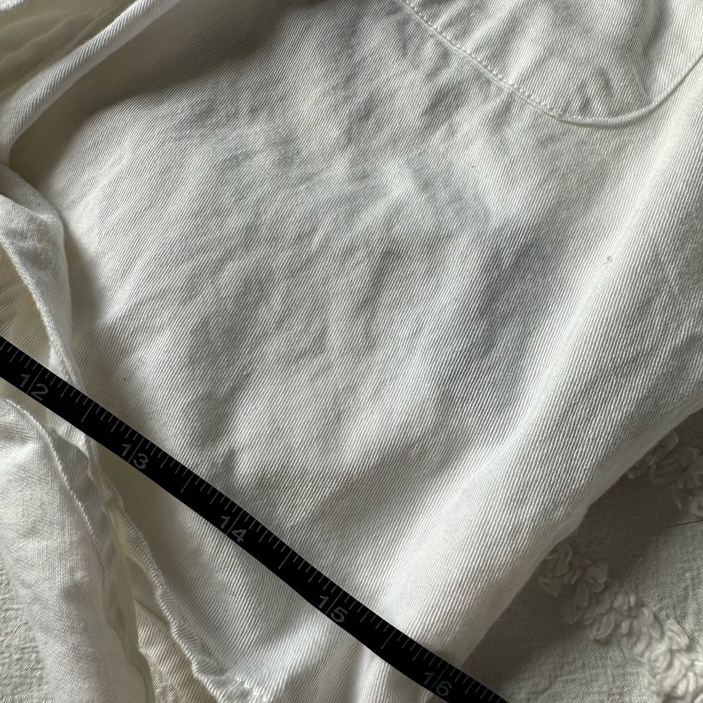 Harley-Davidson Women's White Button Down Shirt Embroidered Tie Front Size‎ M - Picture 12 of 14